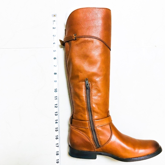 Women's Frye | Phillip Riding Boots Whiskey, Sz 9M - Picture 5 of 6